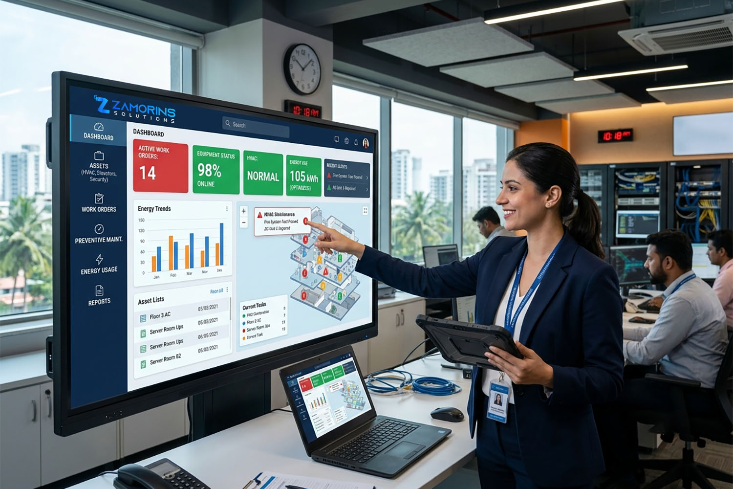 Facility Management Software Improves Visibility